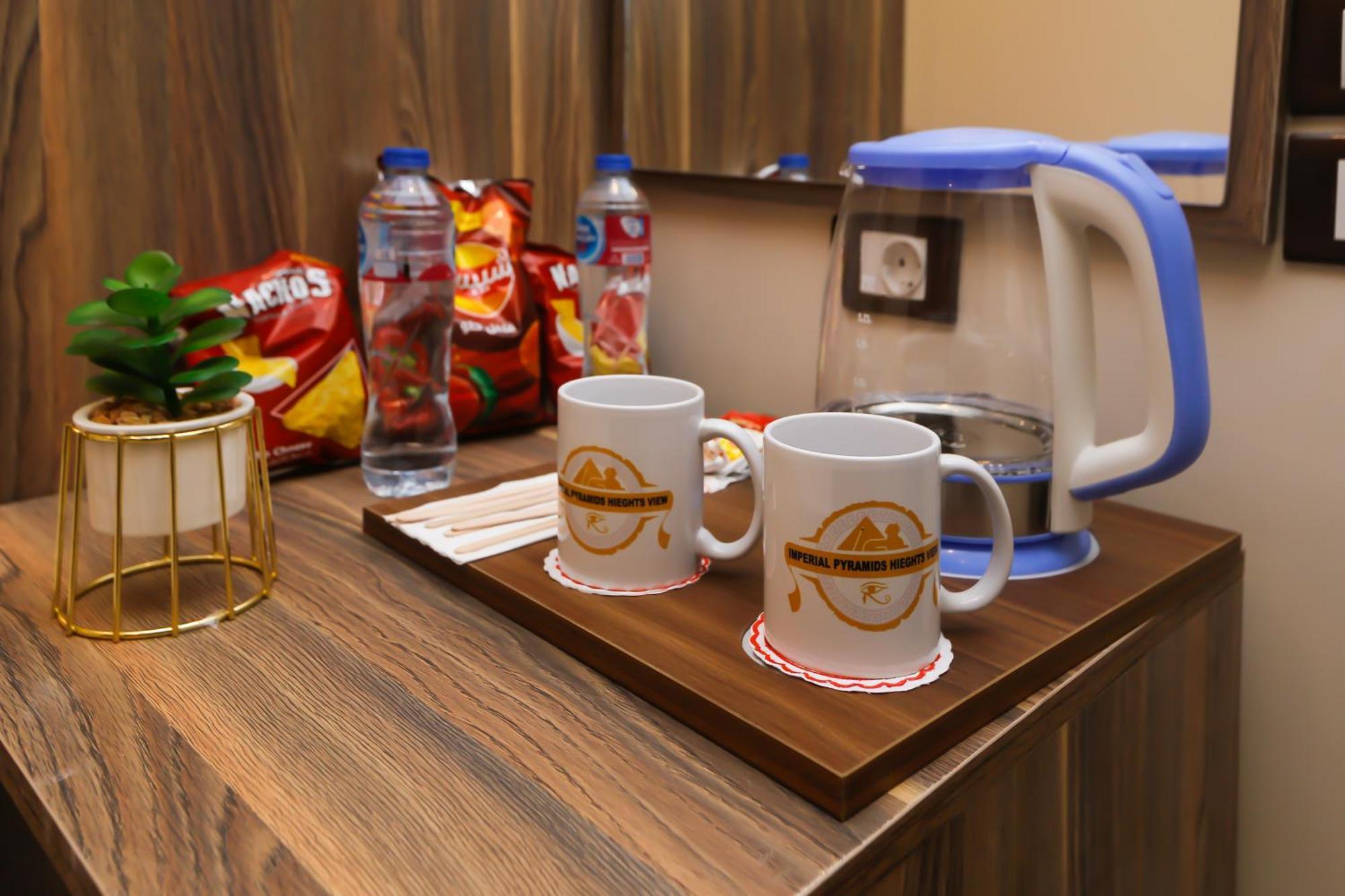 Imperial Pyramids Heights View Bed and Breakfast Nazlet el-Sîsi Εξωτερικό φωτογραφία