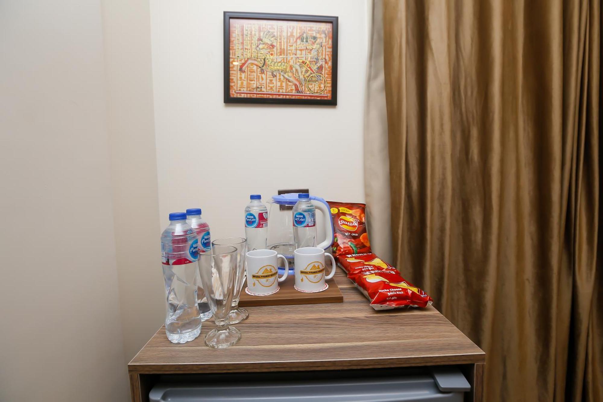 Imperial Pyramids Heights View Bed and Breakfast Nazlet el-Sîsi Εξωτερικό φωτογραφία
