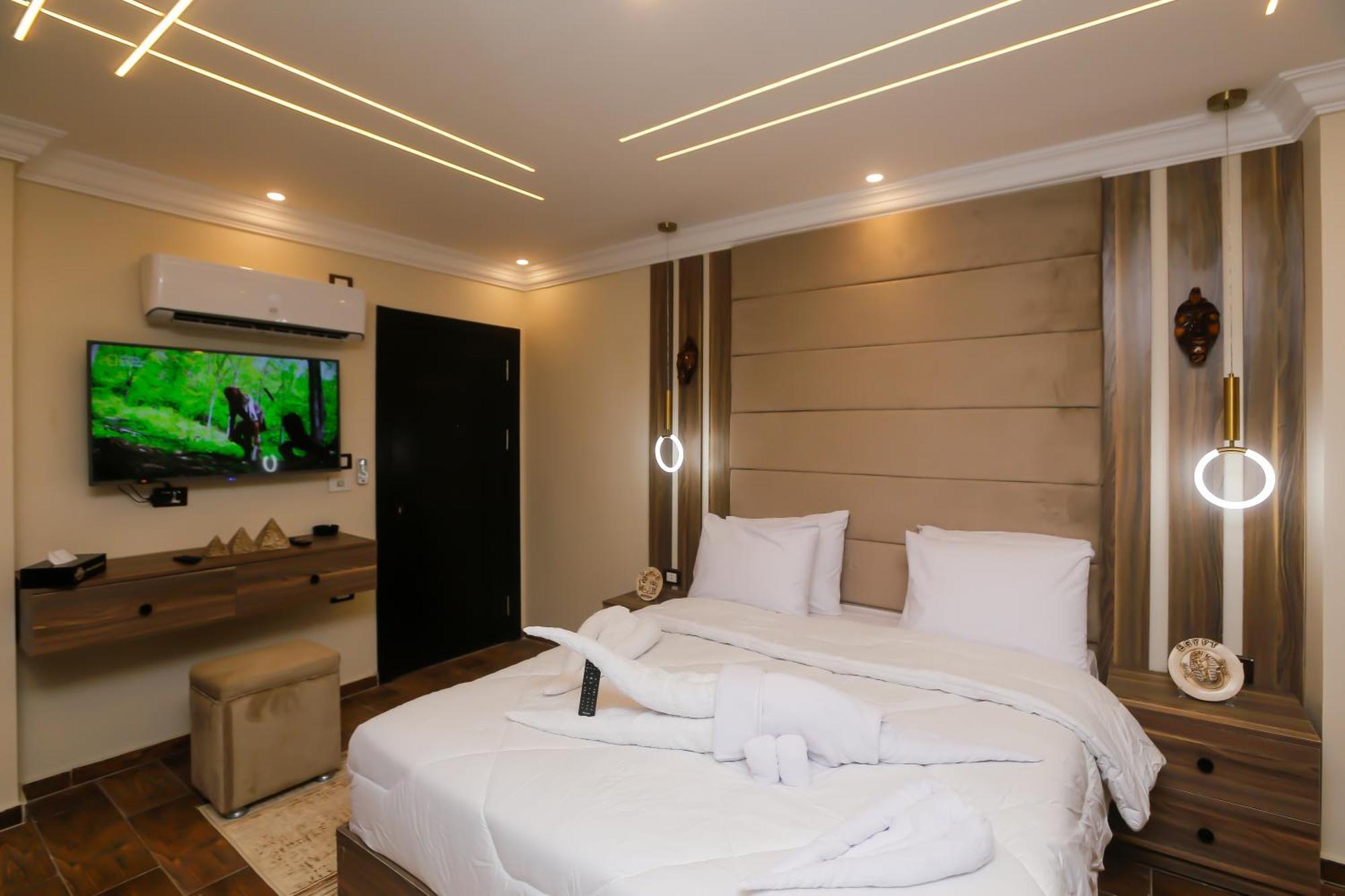 Imperial Pyramids Heights View Bed and Breakfast Nazlet el-Sîsi Εξωτερικό φωτογραφία