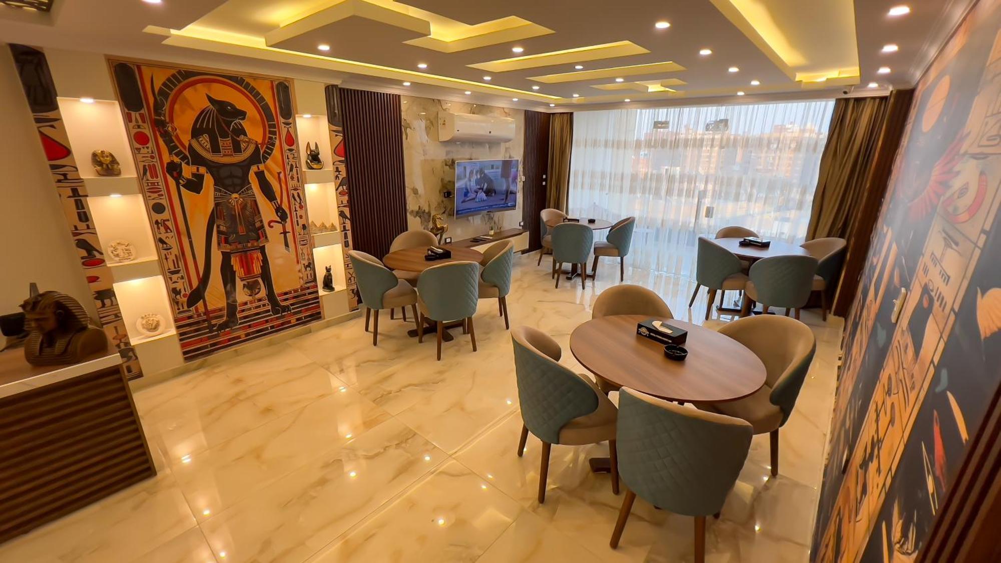 Imperial Pyramids Heights View Bed and Breakfast Nazlet el-Sîsi Εξωτερικό φωτογραφία