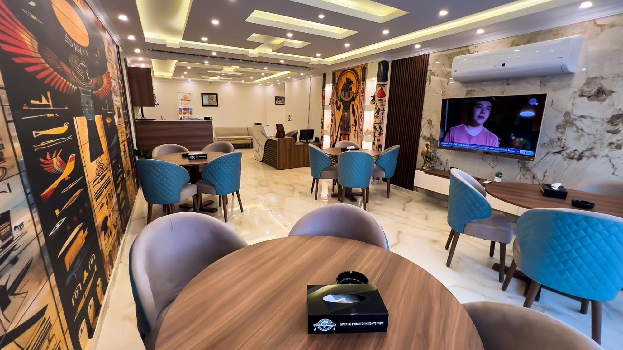 Imperial Pyramids Heights View Bed and Breakfast Nazlet el-Sîsi Εξωτερικό φωτογραφία
