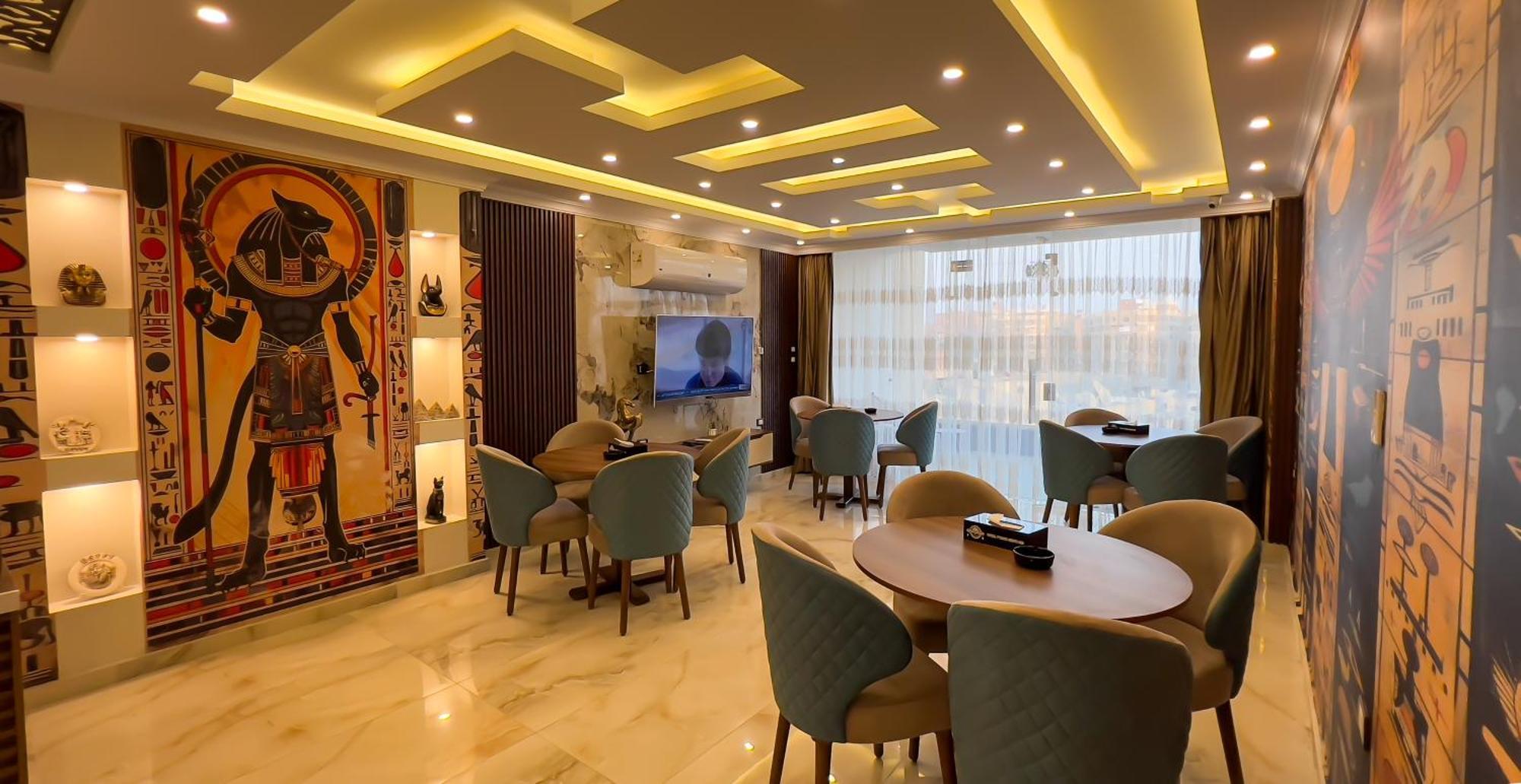 Imperial Pyramids Heights View Bed and Breakfast Nazlet el-Sîsi Εξωτερικό φωτογραφία