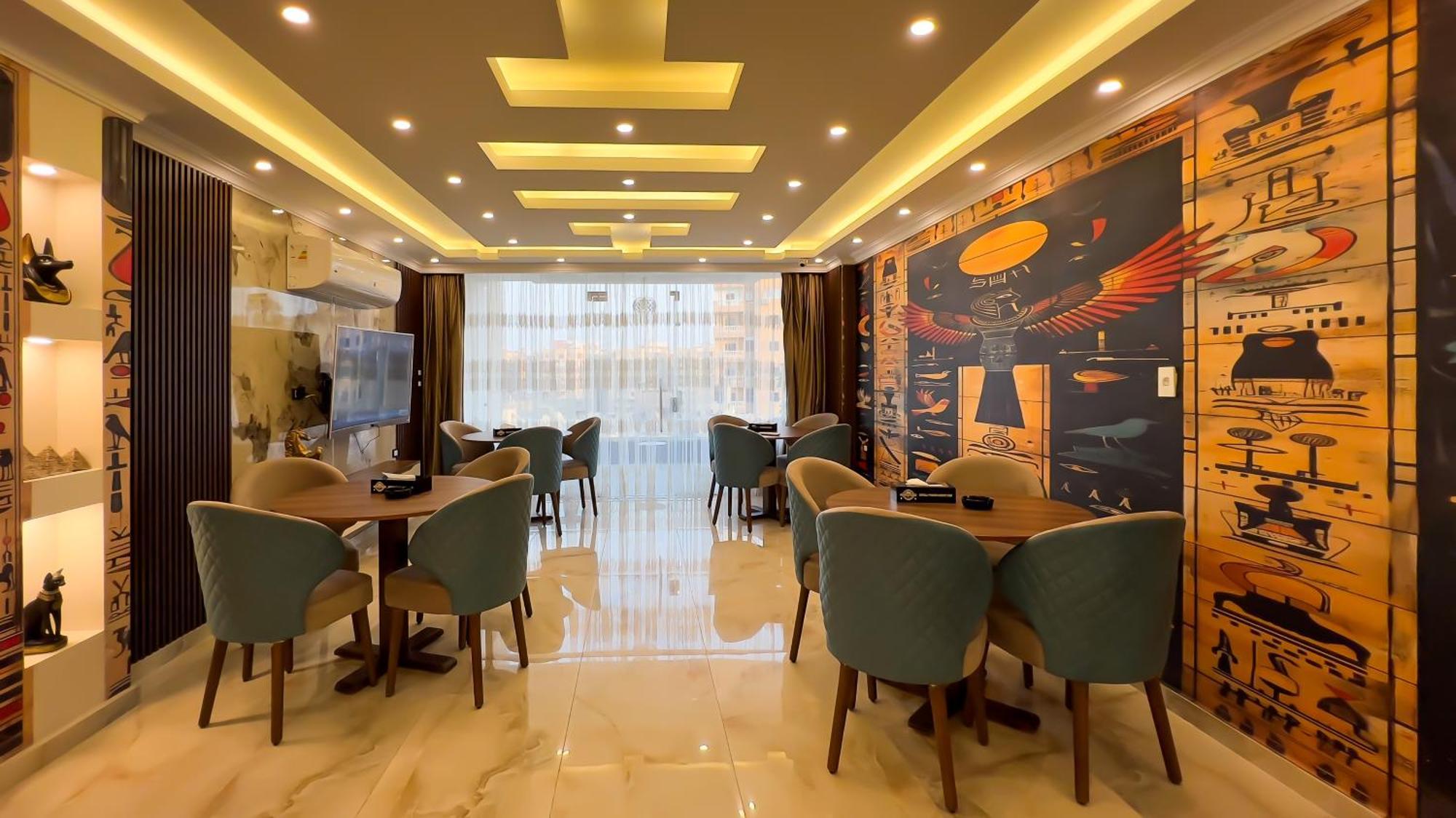 Imperial Pyramids Heights View Bed and Breakfast Nazlet el-Sîsi Εξωτερικό φωτογραφία
